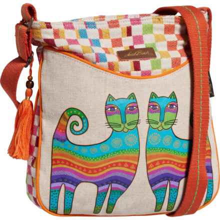 Laurel Burch Cats Prisma Crossbody Bag in Cats