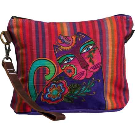 Laurel Burch Elena Cat Wristlet in Multi
