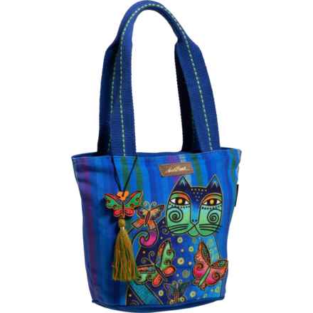 Laurel Burch Gatito Azul Medium Tote Bag in Cats