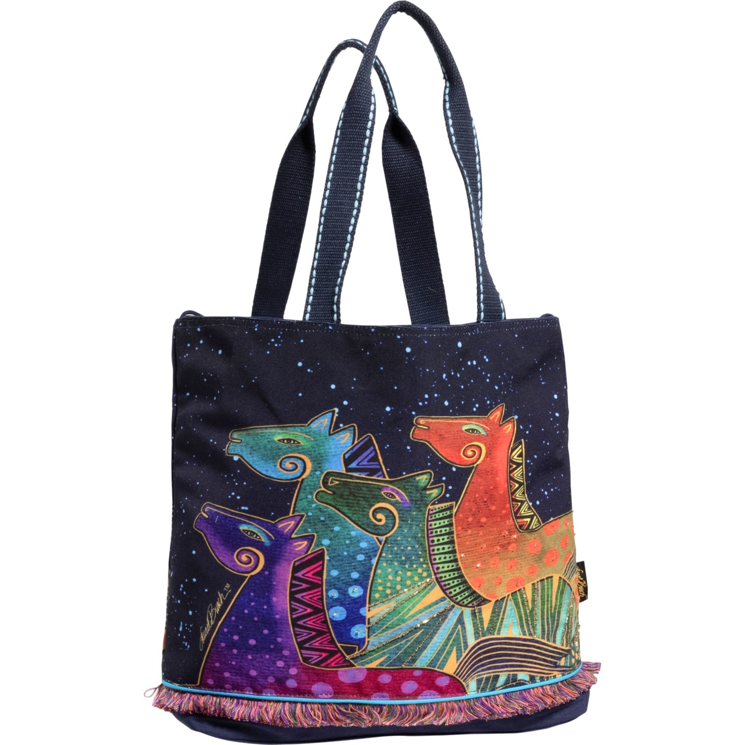 Laurel Burch Horses Gap Prancing Tote Bag (For Women) - Save 37%