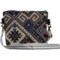 6UUJT_2 Laurel Burch Olas De Colores Crossbody Bag and Smaller Bag