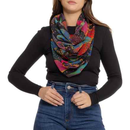 Laurel Burch Palomas Infinity Scarf in Nature