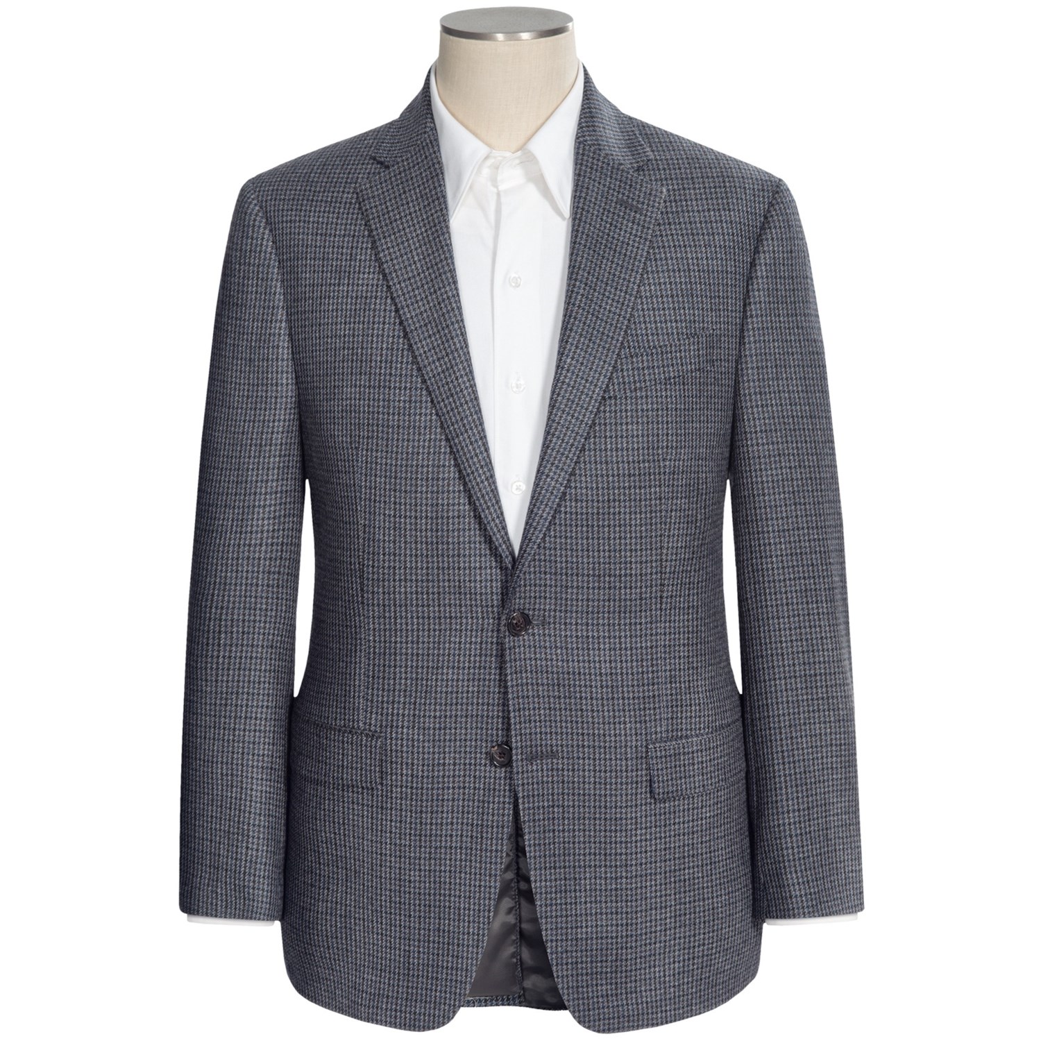 Lauren by Ralph Lauren Houndstooth Sport Coat - Wool (For Men) in Charcoal