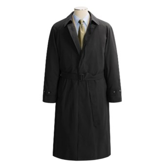 Lauren by Ralph Lauren Microfiber Rain Coat (For Men) in Black