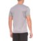 HS667_2 Layer 8 Poly-Suede Athletic T-Shirt - Short Sleeve (For Men)