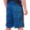 199KP_2 Layer 8 Printed Knit Training Shorts (For Men)