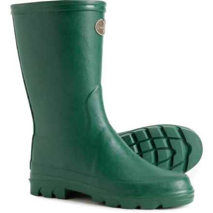 Le Chameau Iris Bottillon Jersey-Lined Boots - Waterproof (For Women) in Vert Fonce