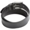 145DR_2 Leather Island by Bill Lavin Cut-Edge Leather Belt (For Men)