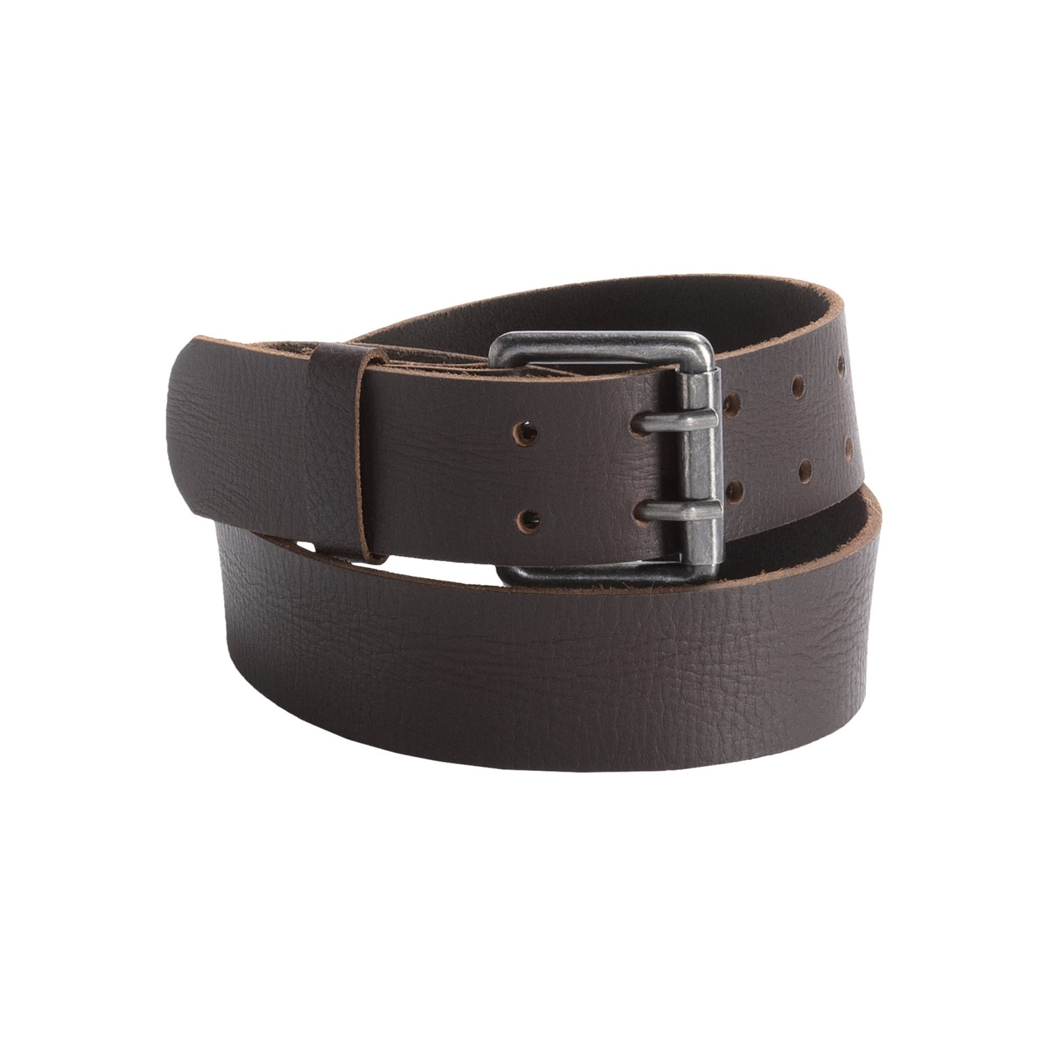 Leather Island by Bill Lavin Double Prong Belt   Leather (For Men) in 