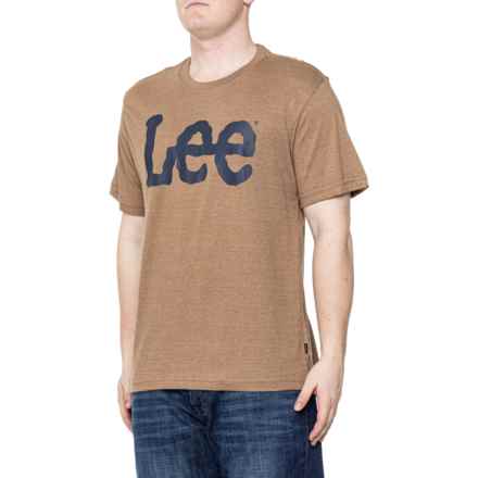 Lee Large Logo T-Shirt - Short Sleeve in Tobacco