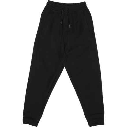 Leg3nd Big Boys Heavyweight Stretch-Woven Tech Joggers in Black
