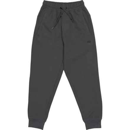 Leg3nd Big Boys Heavyweight Stretch-Woven Tech Joggers in Gunite