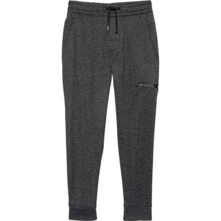 Leg3nd Big Boys Stretch Fleece Joggers in Black Heather