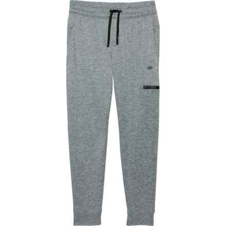Leg3nd Big Boys Stretch Fleece Joggers in Grey Heather