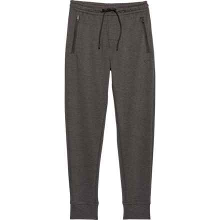 Leg3nd Big Boys Stretch Tech Joggers in Black Heather