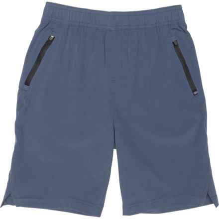 Leg3nd Big Boys Stretch-Woven Shorts in Vintage Blue
