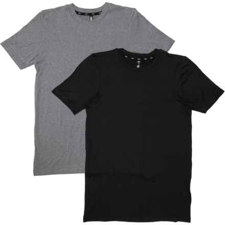 Leg3nd Big Boys Ultra Lux T-Shirts - 2-Pack , Short Sleeve in Black Grey Heather