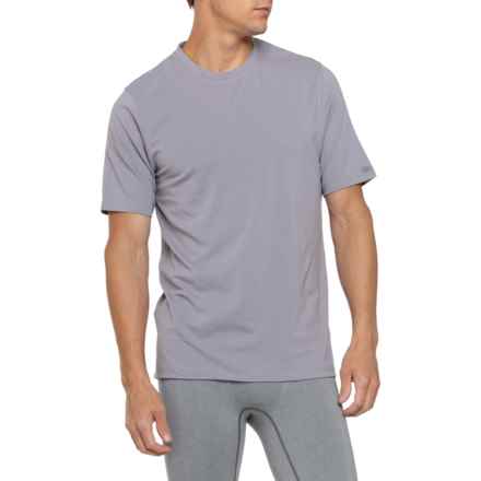 Leg3nd Element T-Shirt - Short Sleeve in Washed Silver