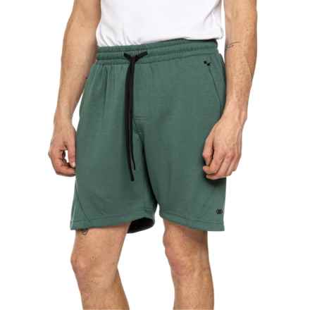 Leg3nd Midweight Stretch Tech Shorts - 7” in Kelp Green