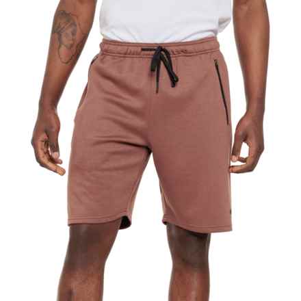Leg3nd Star Tech Bonded Zip Pocket Shorts - 8.5” in Clay