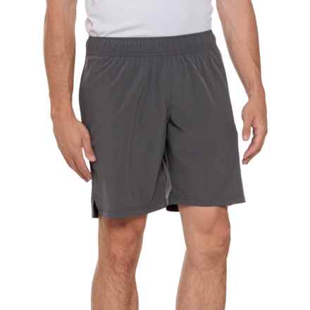 Leg3nd Stretch-Woven Cargo Shorts - 8.5” in Gunite