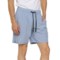 Leg3nd Stretch-Woven Shorts - 7” in Forever Blue