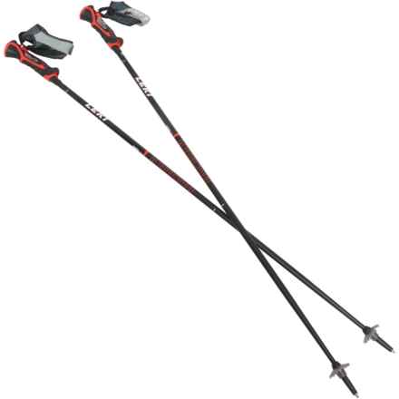LEKI Airfoil 3D Ski Poles - Pair in Black/Red