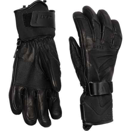 LEKI Griffin S PrimaLoft® Gloves - Leather, Insulated (For Men) in Black
