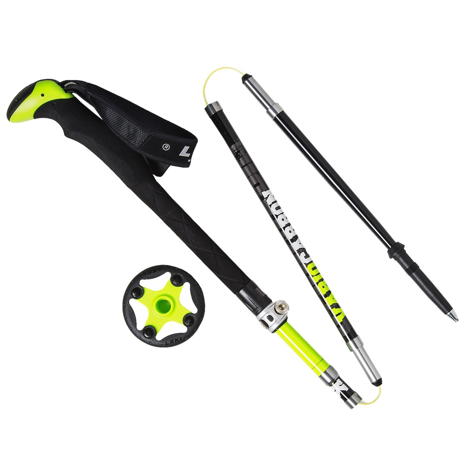 LEKI Micro Tourstick Vario Carbon Trekking Poles - Save 39%