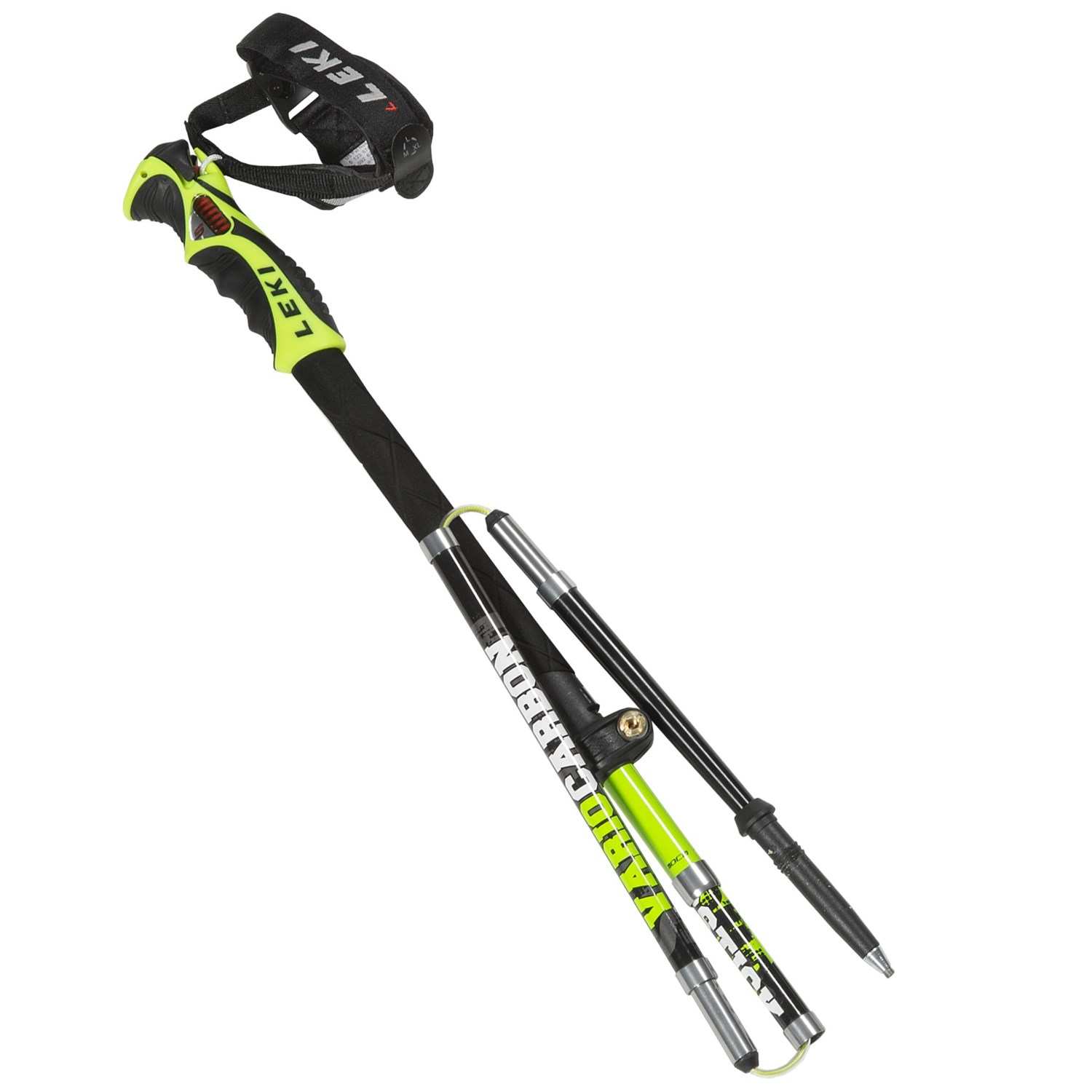 LEKI Tour Stick Trigger S Adjustable Ski Poles - Pair 8732D - Save 20%