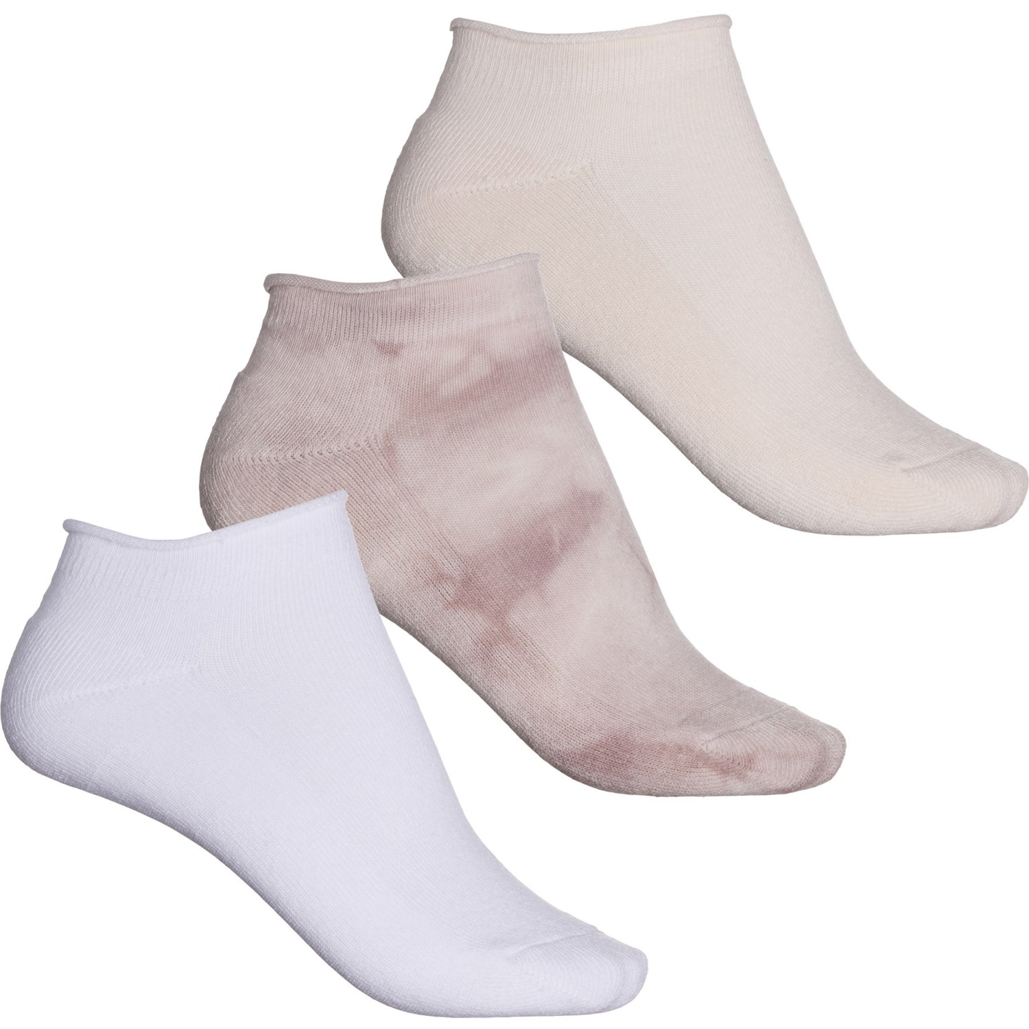 Lemon Half Cushion Terry Cloud Rolltop Low-Cut Socks (For Women) - Save 50%
