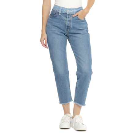 Levi's 501® Original Cropped Jeans - High Rise in Denim