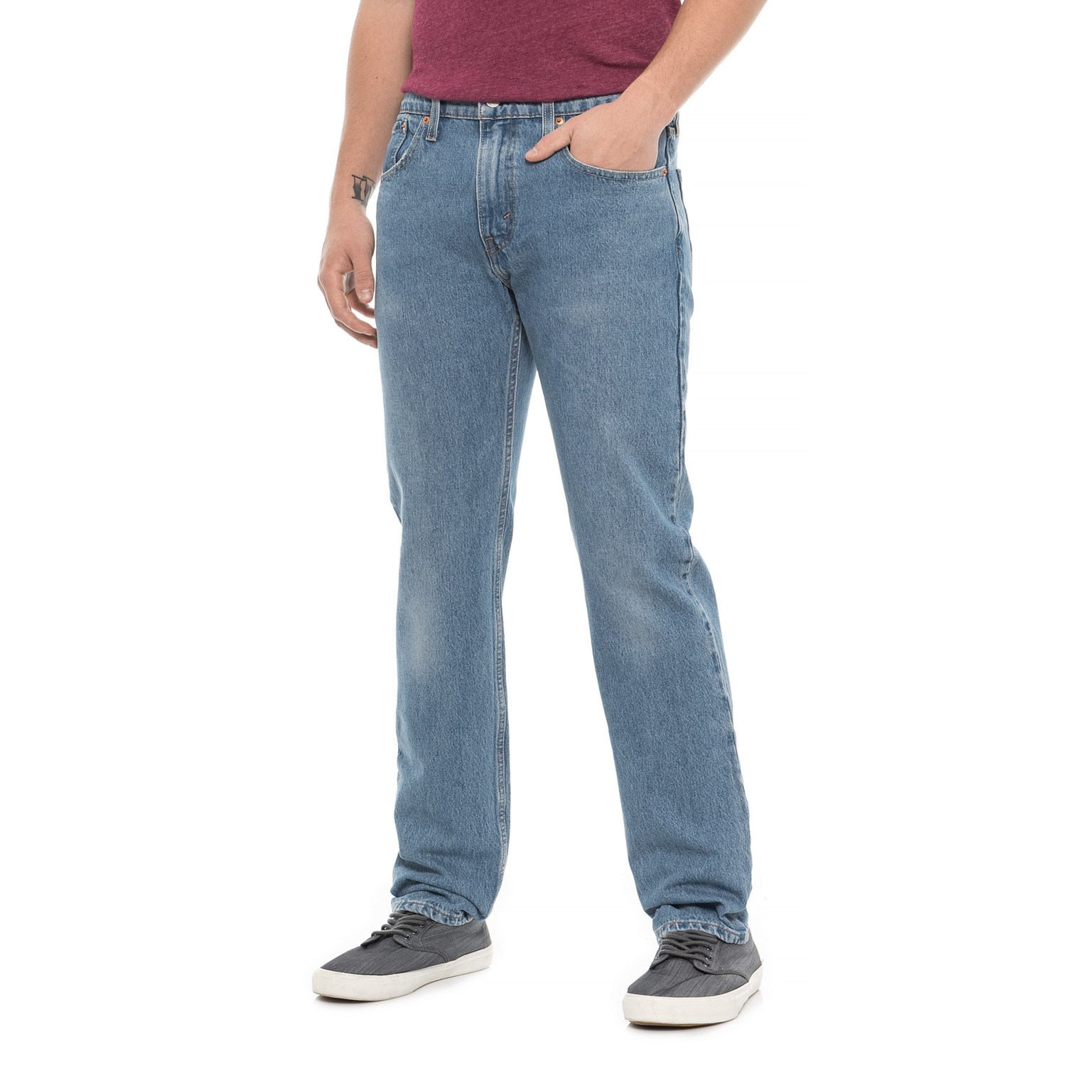 levi's 502 light wash