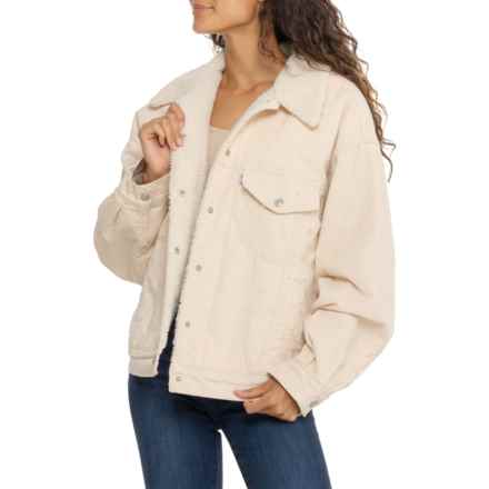 Levi's 90’s Sherpa Trucker Jacket in White