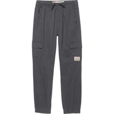 Levi's Big Boy Stretch Woven Cargo Joggers in Anthracite