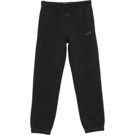 Levi's Big Boys Fleece Joggers in Black