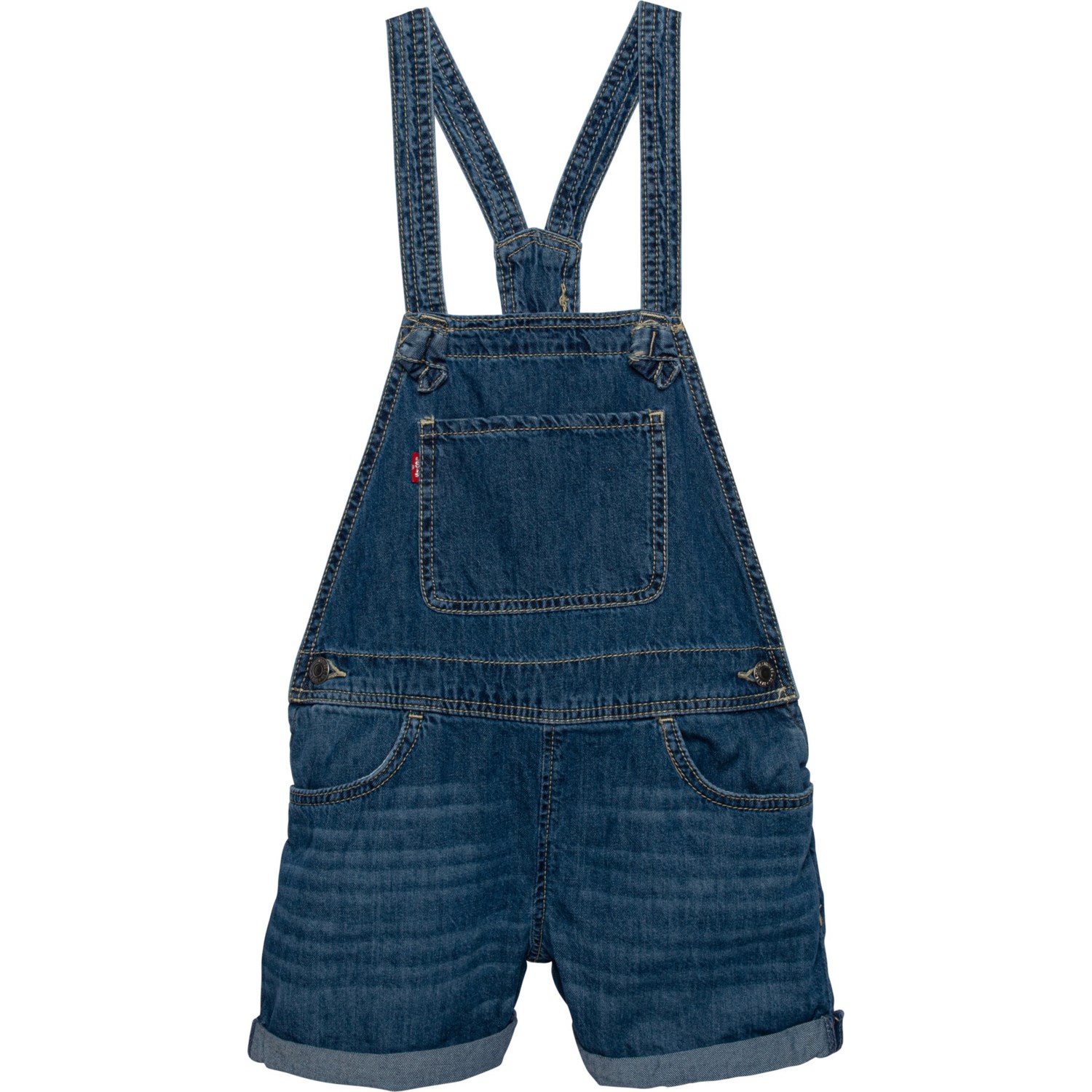 Levis Big Girls Low Down Shortalls