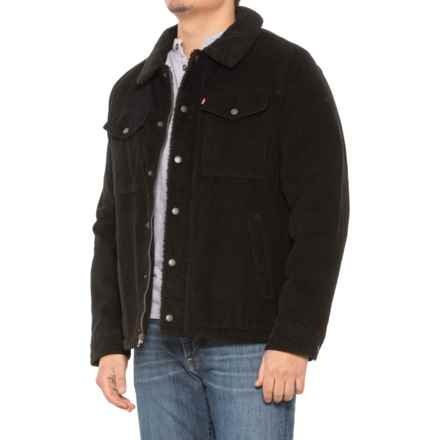 Levi's Depot Corduroy Jacket - Insulated in Black