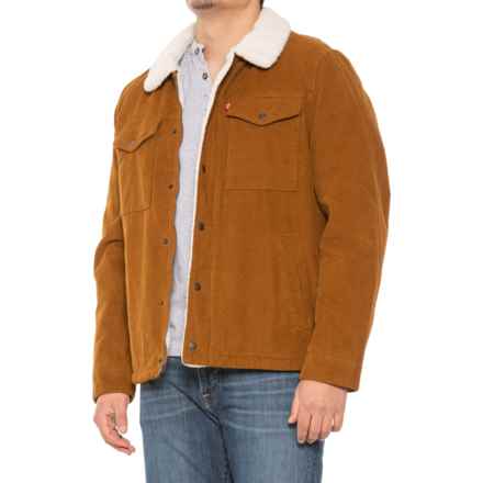 Levi's Depot Corduroy Jacket - Insulated in Worker Brown