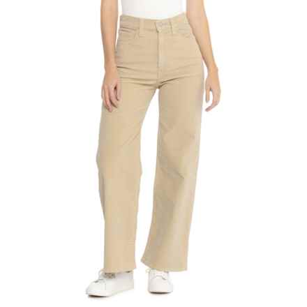 Levi's Ribcage Wide-Leg Jeans - High Rise in Khaki