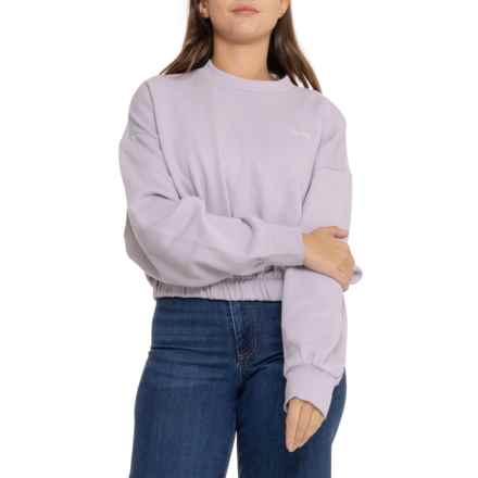 Levi's Sporty Cinch Sweatshirt in Lavender - Closeouts