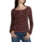 Levi's The Everyday Henley Shirt - Long Sleeve in Decadent Cho