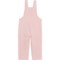 5HJPP_2 Levi's Toddler Girls Denim Bib Overalls