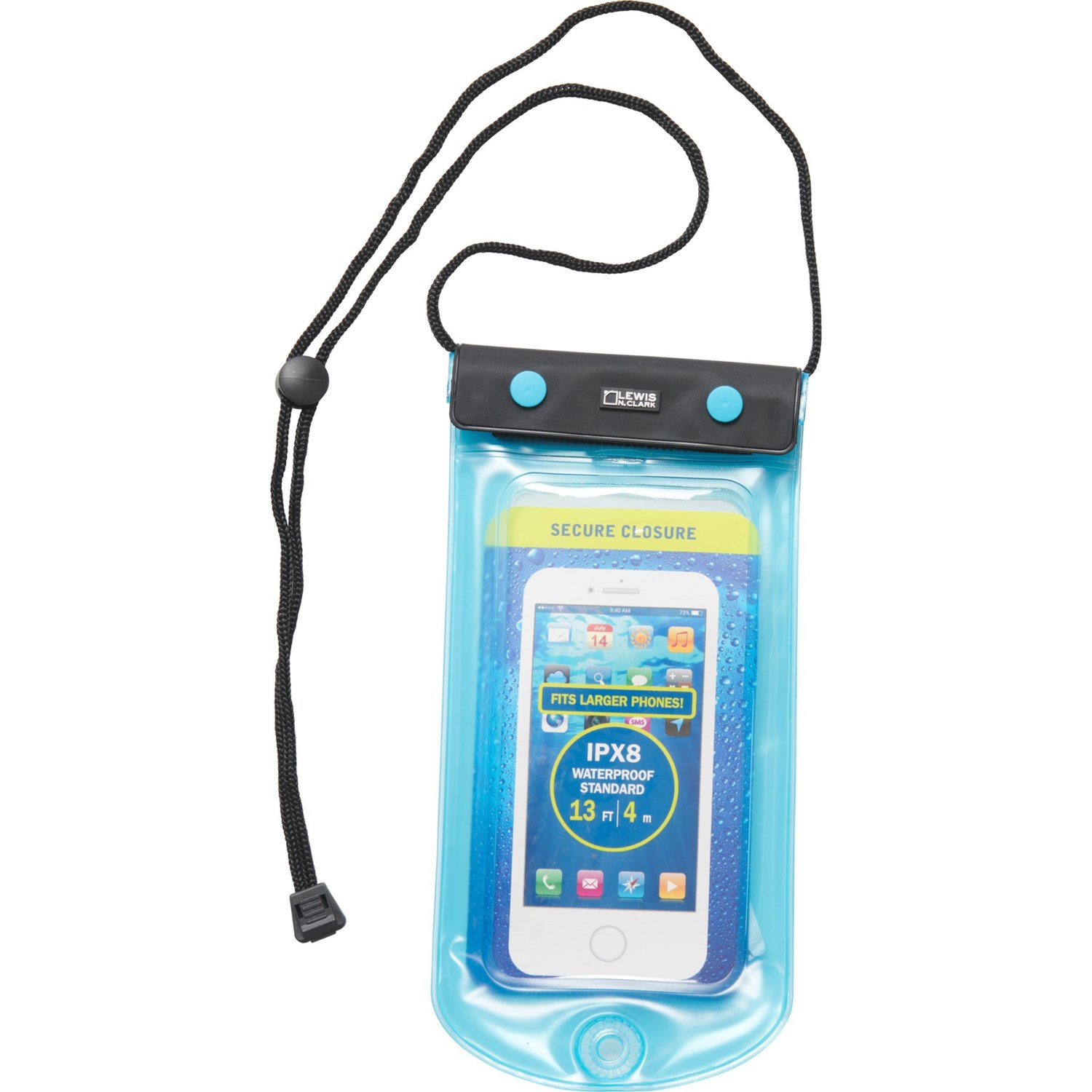 Lewis N Clark Waterseals Floating Zip Phone Pouch - Waterproof - Save 30%