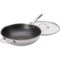 3UTAR_2 LEXI HOME Tri-Ply Diamond Nonstick Wok with Lid - 5 qt.