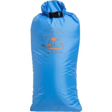 Life is Good® 20 L Dry Bag - Waterproof in Light Blue Logo