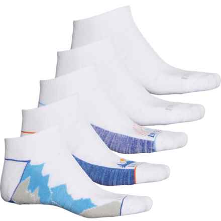 Life is good® Athletic Low-Cut Socks - 6-Pack, Ankle (For Men) in White