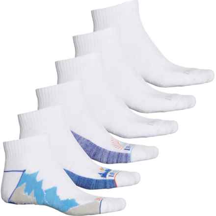 Life is good® Athletic Socks - 6-Pack, Ankle (For Men) in White