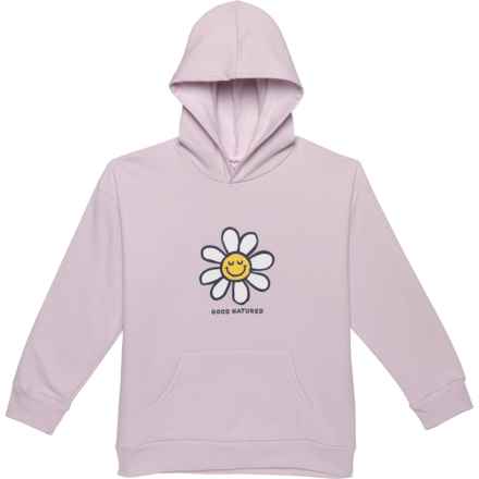 Life is Good® Big Girls Daisy Hoodie in Orchid Hush