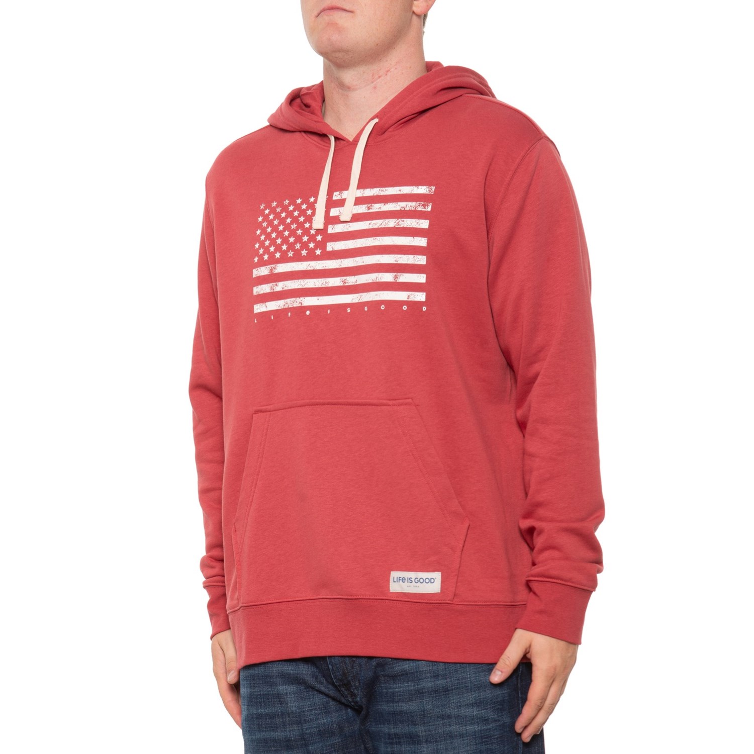 Hoodie with online flags